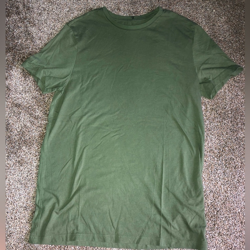 Goodfellow & Co Olive Green Short Sleeve Crewneck Tee